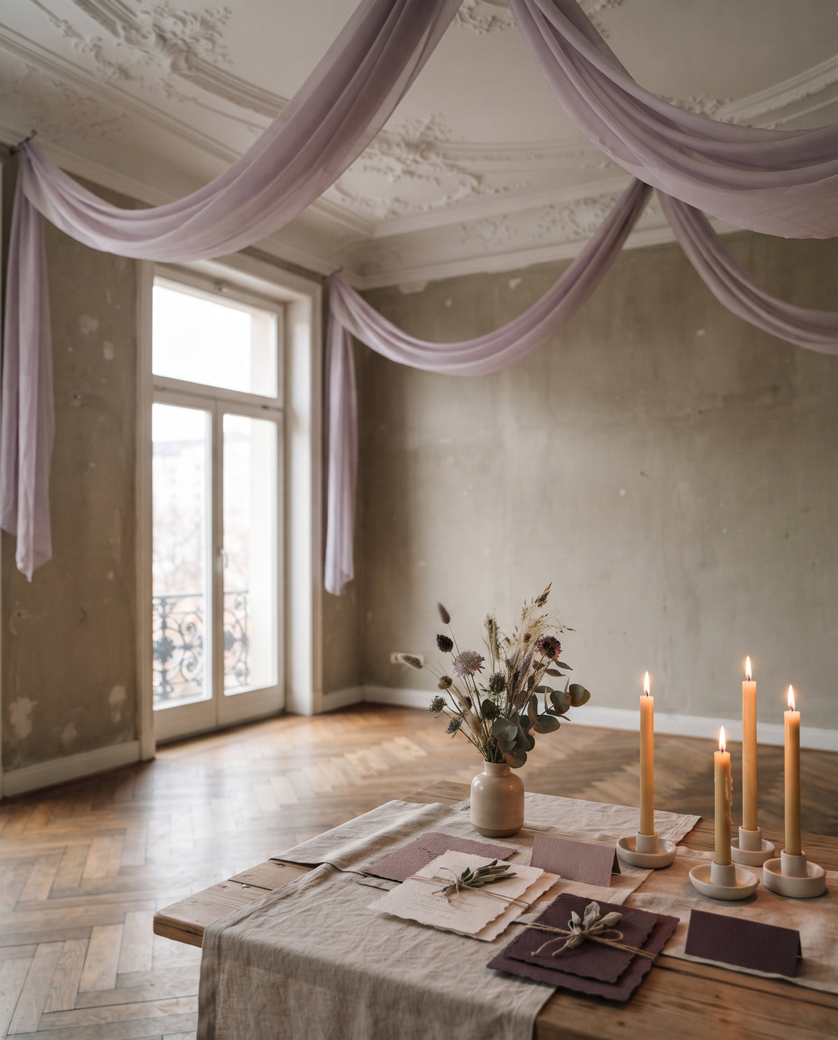 Chiffon fließend, 280 cm breit, Leichte Meterware mit weichem Fall, Ansicht 1